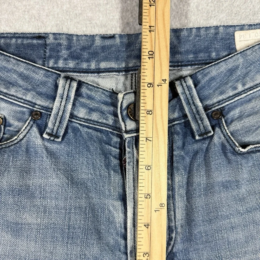 Diesel Keever Jeans Men 30x34 Blue‎ Tapered Leg Medium Wash Made in Italy 0073H
